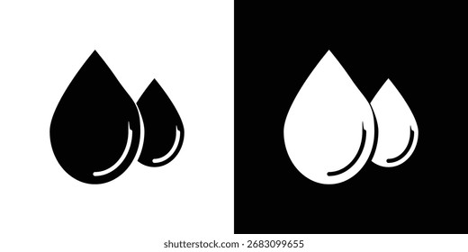 Blood drops icon vector Graphic Designs. Suitable for use on web apps,