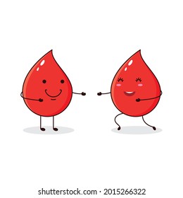 Blood drops icon vector illustration