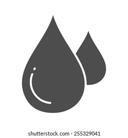 Blood drops vector image to be used in web applications, mobile applications and print media
