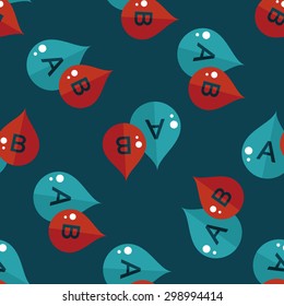 blood flat icon seamless pattern background