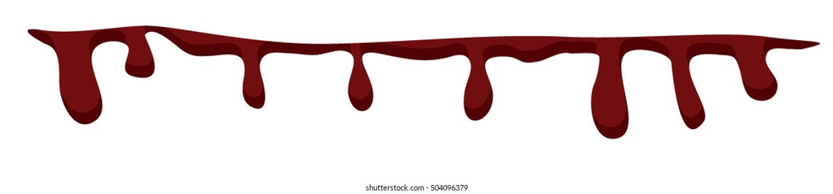 Blood flowing.