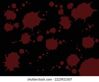 
Blood glue vector material. Disease and horror material.