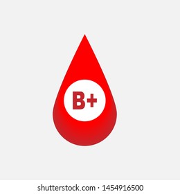 Blood Group Icon. Donor or Blood Type Transfusion Sign, Symbol & Vector. 