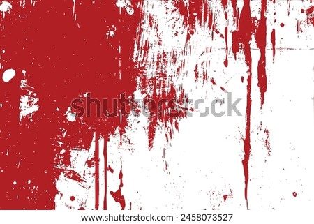 Blood Grunge Splash Abstract Texture Background vector illustration