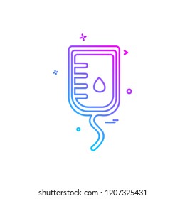 Blood icon design vector