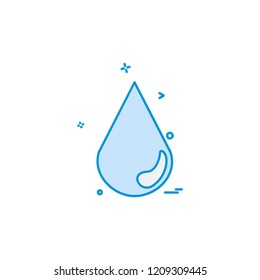 Blood icon design vector