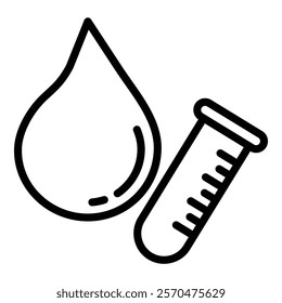 Blood Icon Element For Design