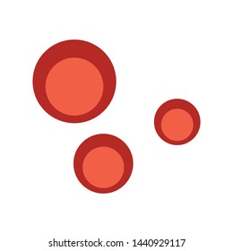 blood icon. flat illustration of blood vector icon for web. Perfect use for website, pattern, app, etc.