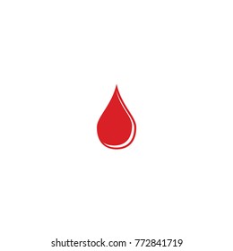 blood icon vector