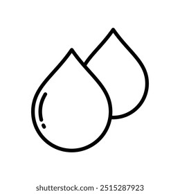 Plantilla de diseño de Vector de icono de sangre simple y limpia