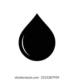 Plantilla de diseño de Vector de icono de sangre simple y limpia