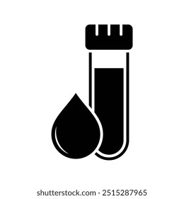 ícone de sangue vetor modelo de design simples e limpo