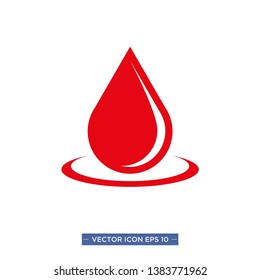 blood icon vector illustration template