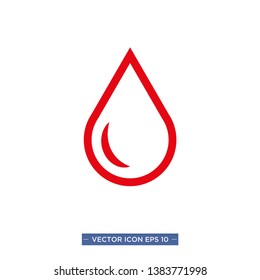 blood icon vector illustration template