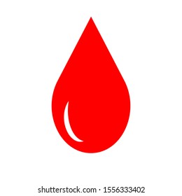 blood, icons, simple vector on a white background