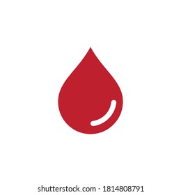 Logo für Blutbild, Vektorvorlage