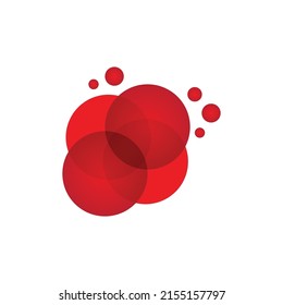 Logo für Blutgrafik, Vektordesign
