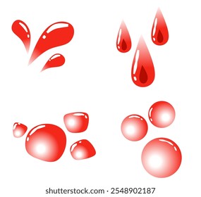 Arte de diseño de Vector de ilustración de sangre