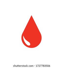 Diseño simple del vector de la ilustración sanguínea