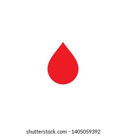 Blood ilustration logo vector template