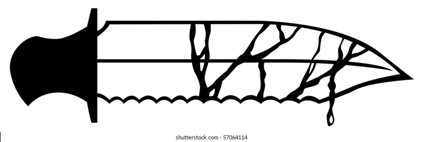 Blood knife
