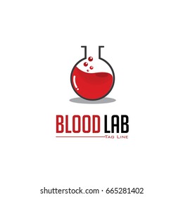 blood lab logo, blood donor logo