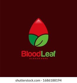 Logo-Designs für Bloßleaf-Logo-Designs Vektorillustration, Design-Design, Logo, Logotyp-Element für Vorlage