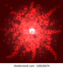 Blood like cell pattern abstract background