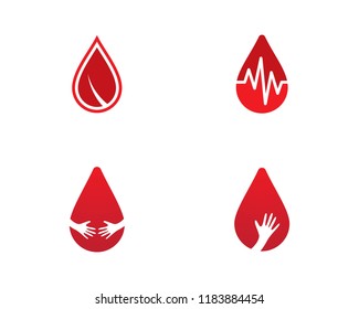 Blood logo icon
