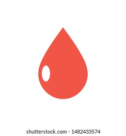 Blood logo icon vector illustration  template