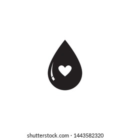 Blood logo icon vector template