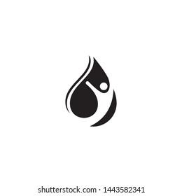 Blood logo icon vector template