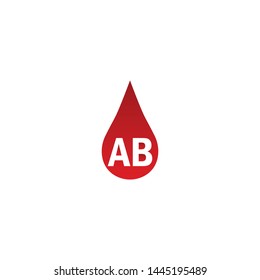 Blood logo icon vector template