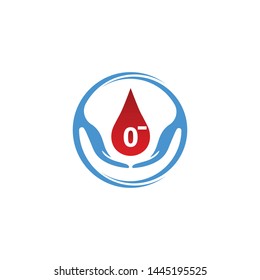 Blood logo icon vector template
