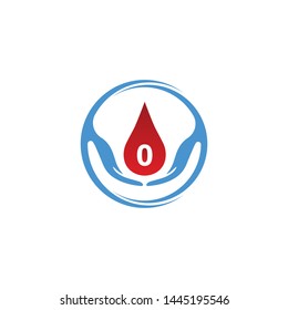 Blood logo icon vector template