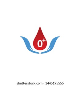 Blood logo icon vector template