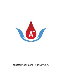 Blood logo icon vector template