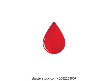 Blood logo template vector icon illustration design