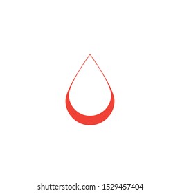 Blood logo template vector icon illustration design