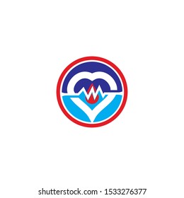 Blood logo template vector icon illustration design