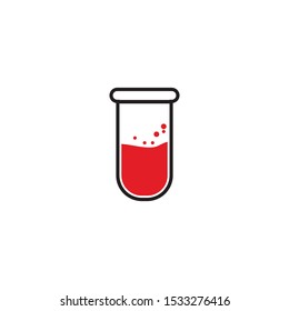 Blood logo template vector icon illustration design