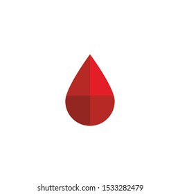 Blood logo template vector icon illustration design