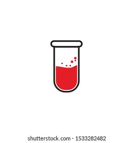 Blood logo template vector icon illustration design