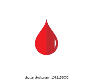 Blood logo vector template - Vector