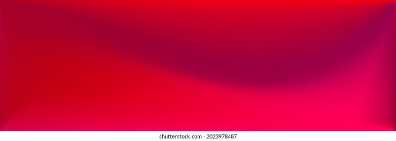 Blood Blood Modern Design Backdrop. Dark Red Blank Wavy Gradient Mesh. Rose Neon Vivid Smooth Surface Illustration. Neon Bright Wavy Gradient Mesh. Color Vibrant Bright Trendy Background.