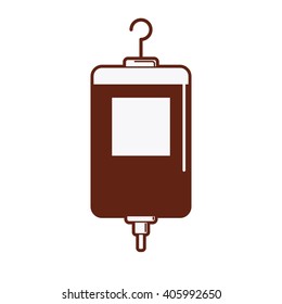 Blood Pack Drink Container Set of 10 IV Container/Bag 11.5 Fl Oz. IV Container or Bag. 
