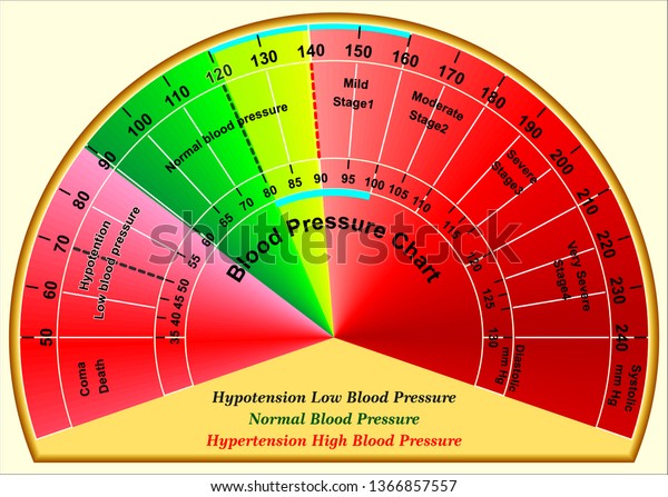 Blood Pressure Diagram Chart