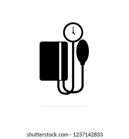 Blood Pressure Checker icon. Vector concept illustration for design.