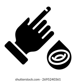 Elemento del icono del manguito de presión arterial para el diseño