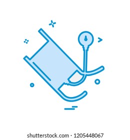 Blood Pressure icon design vector